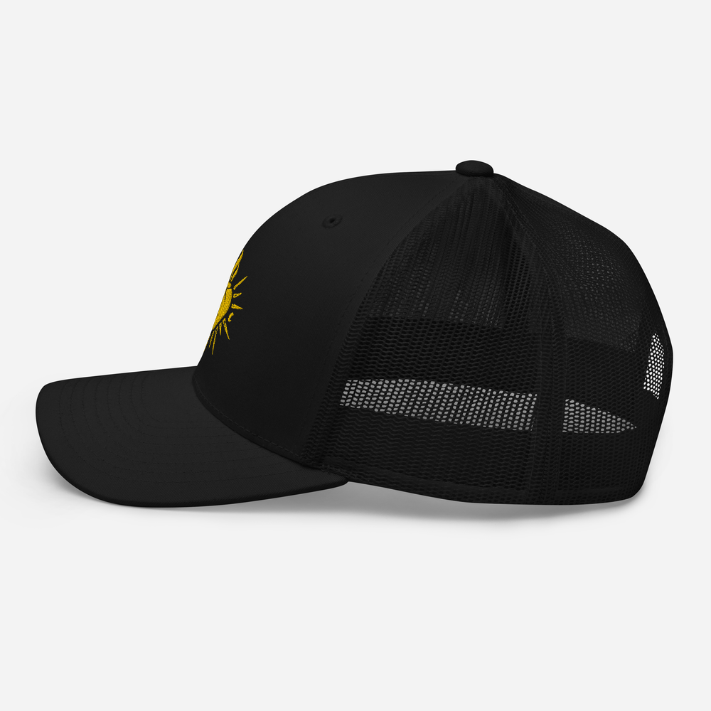 MAGMA BASIC TRUKER CAP BLACK/YELLOW