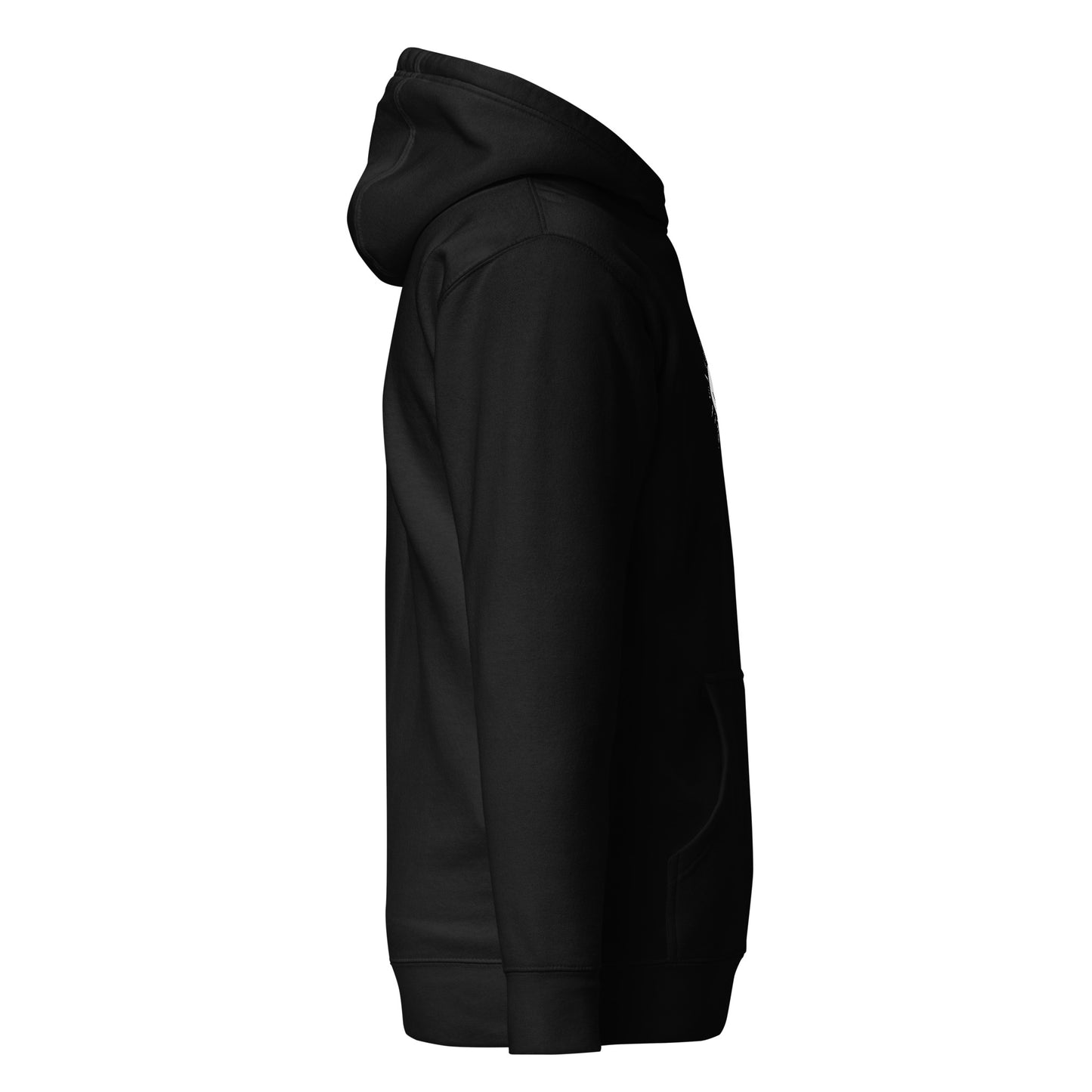 MAGMA BASIC HOODIE BLACK/WHITE